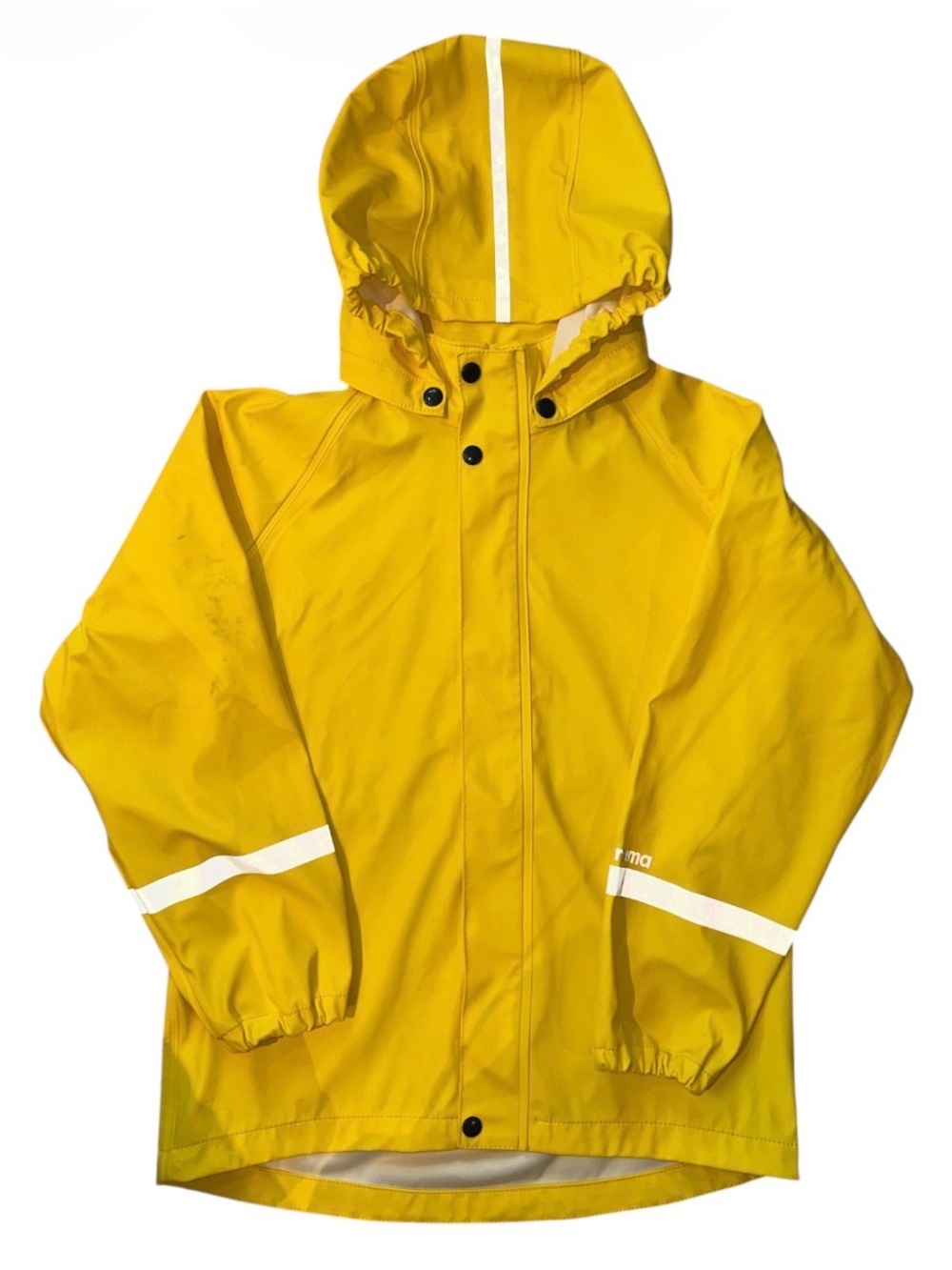 Reima Kids Lampi Waterproof Rain Jacket - Yellow - Size 146 cm (11Y)